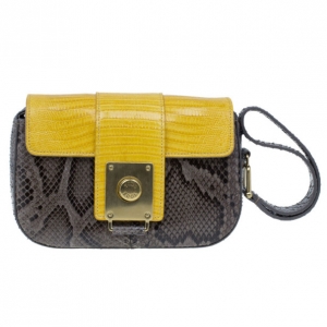 Pre Owned Tod's Alligator and python pouch