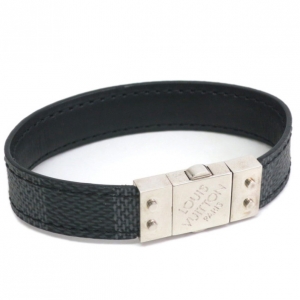 Pre Owned Louis Vuitton Check It Damier Graphite Bracelet