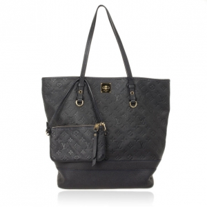 Pre Owned Louis Vuitton Infini Monogram Empreinte Leather Citadine PM Bag 