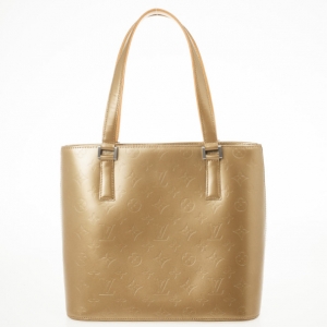 Pre Owned Louis Vuitton Monogram Mat Stockton Tote