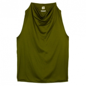 Pre Owned Hermes Draped Neck Tank Top L