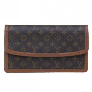 Pre Owned Louis Vuitton Monogram Canvas Pochette Dame GM