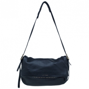 Pre Owned Jimmy Choo Black Leather Bacchus Bag