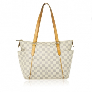 Pre Owned Louis Vuitton Totally Damier Azur PM