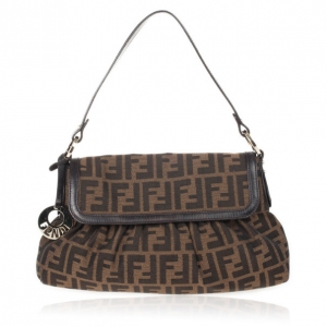 Pre Owned Fendi Zucca Borsa Chef  Bag