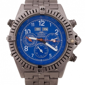 Pre Owned Apogaum Navigator Chronograph Mens Wristwatch 44 MM