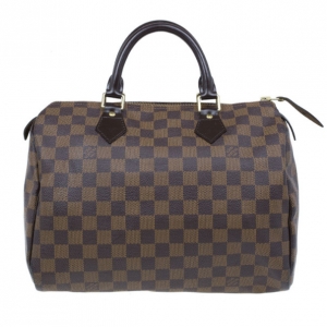 Pre Owned Louis Vuitton Damier Ebene Speedy 30