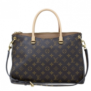 Pre Owned Louis Vuitton Monogram Canvas and Leather Pallas