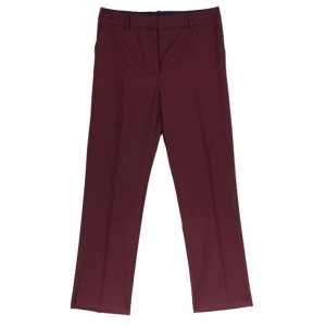 Pre Owned Stella McCartney Red Trousers S