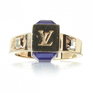 Pre Owned Louis Vuitton Gamble Ring Size 50