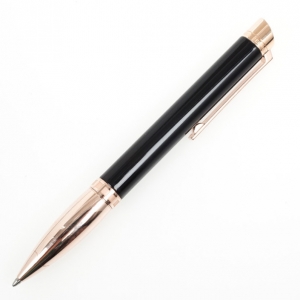 Pre Owned Regnier Resin and Steel Plated Gold Tone Pen