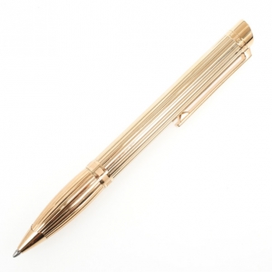 Pre Owned Regnier Steel Plated Gold Tone Pen