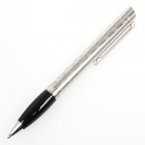 Pre Owned Regnier Steel Plated and Resin Logo Pen