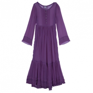 Pre Owned Philosophy di Alberta Ferretti Purple Maxi M