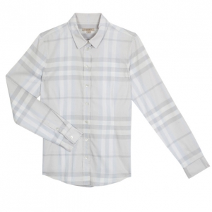 Pre Owned Burberry Brit 'Niall' Check Sport Shirt M