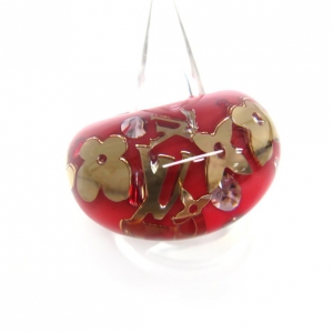Pre Owned Louis Vuitton Monogram Pomme D’amour Inclusion Ring 