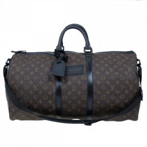 Pre Owned Louis Vuitton Monogram Canvas Waterproof Keepall 55