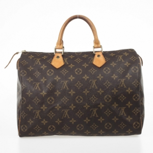 Pre Owned Louis Vuitton Monogram Speedy 35