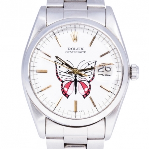 Pre Owned Rolex White Stainless Steel DateJust Women's Wristwatch 36MM