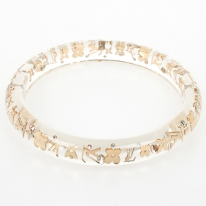 Pre Owned Louis Vuitton Inclusion Resin Bracelet