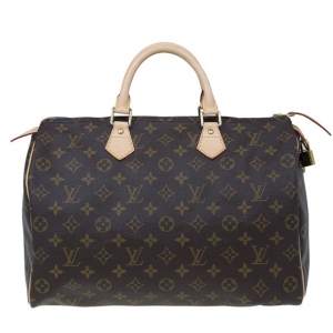 Pre Owned Louis Vuitton Monogram Canvas Speedy 35