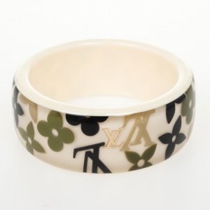 Pre Owned Louis Vuitton Resin Inclusion Bracelet