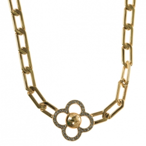 Pre Owned Louis Vuitton Flower Power Necklace