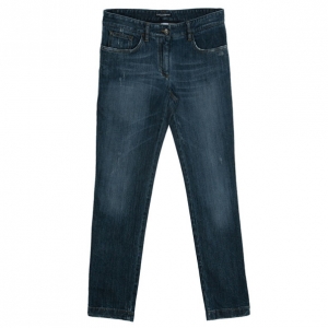 Pre Owned Dolce and Gabbana Low Rise Jeans M