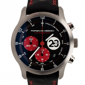 Pre Owned Porsche Design P6612 Dashboard Le Mans 1970 Chronograph Men Wristwatch 44 MM
