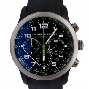 Pre Owned Porsche Design Aluminium and Titanium P6612 Dashboad Mens Wristwatch 44MM