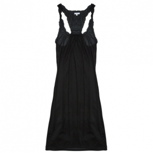 Pre Owned Burberry Black Short Dress M