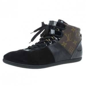 Pre Owned Louis Vuitton Move Up Sneaker Boots Size 37.5