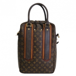 Pre Owned Louis Vuitton Monogram Porte-Document Vertical Tote