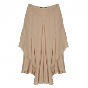 Pre Owned Max Mara Chiffon Skirt S