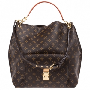 Pre Owned Louis Vuitton Monogram Canvas Métis Tote