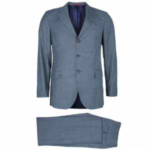 Pre Owned CH Carolina Herrera Grey Men's Suit EU46