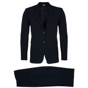 Pre Owned Burberry Men's Slim Fit Tailored Suit EU46
