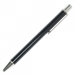 Pre Owned Cartier Black Lacquer Must de Cartier Ballpoint Pen