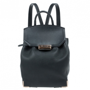 Pre Owned Alexander Wang Black Prisma Skeletal Backpack