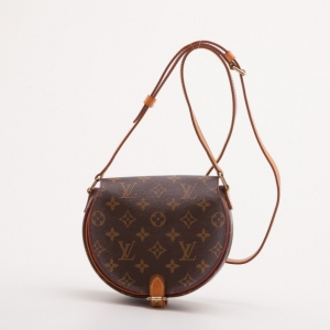 Pre Owned Louis Vuitton Monogram Canvas Tambourine Crossbody