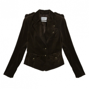 Pre Owned Saint Laurent Paris Velvet Jacket M