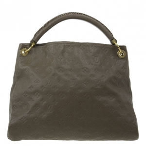 Pre Owned Louis Vuitton Brown Monogram Leather Empreinte Artsy MM