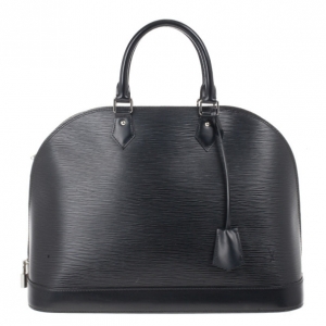 Pre Owned Louis Vuitton Black Epi Alma GM