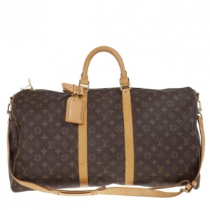 Pre Owned Louis Vuitton Monogram Canvas Keepall Bandouliere 55