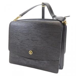 Pre Owned Bottega Veneta Bi Color Calf Sphere Palazzo Knot Clutch