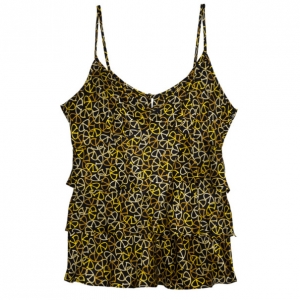 Pre Owned Valentino Silk Tank Top M