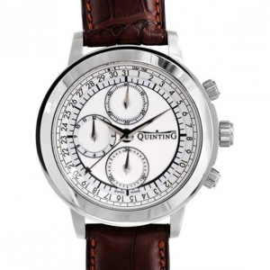 Pre Owned Quinting Chronograph Swiss Movement Mens Wristwatch