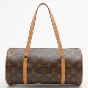 Pre Owned Louis Vuitton Monogram Canvas Papillon 30 Handbag