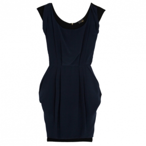 Pre Owned Fendi Double Layer Dress S