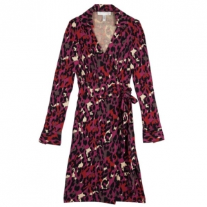 Pre Owned Diane Von Furstenberg Vintage Judy Wrap Dress S